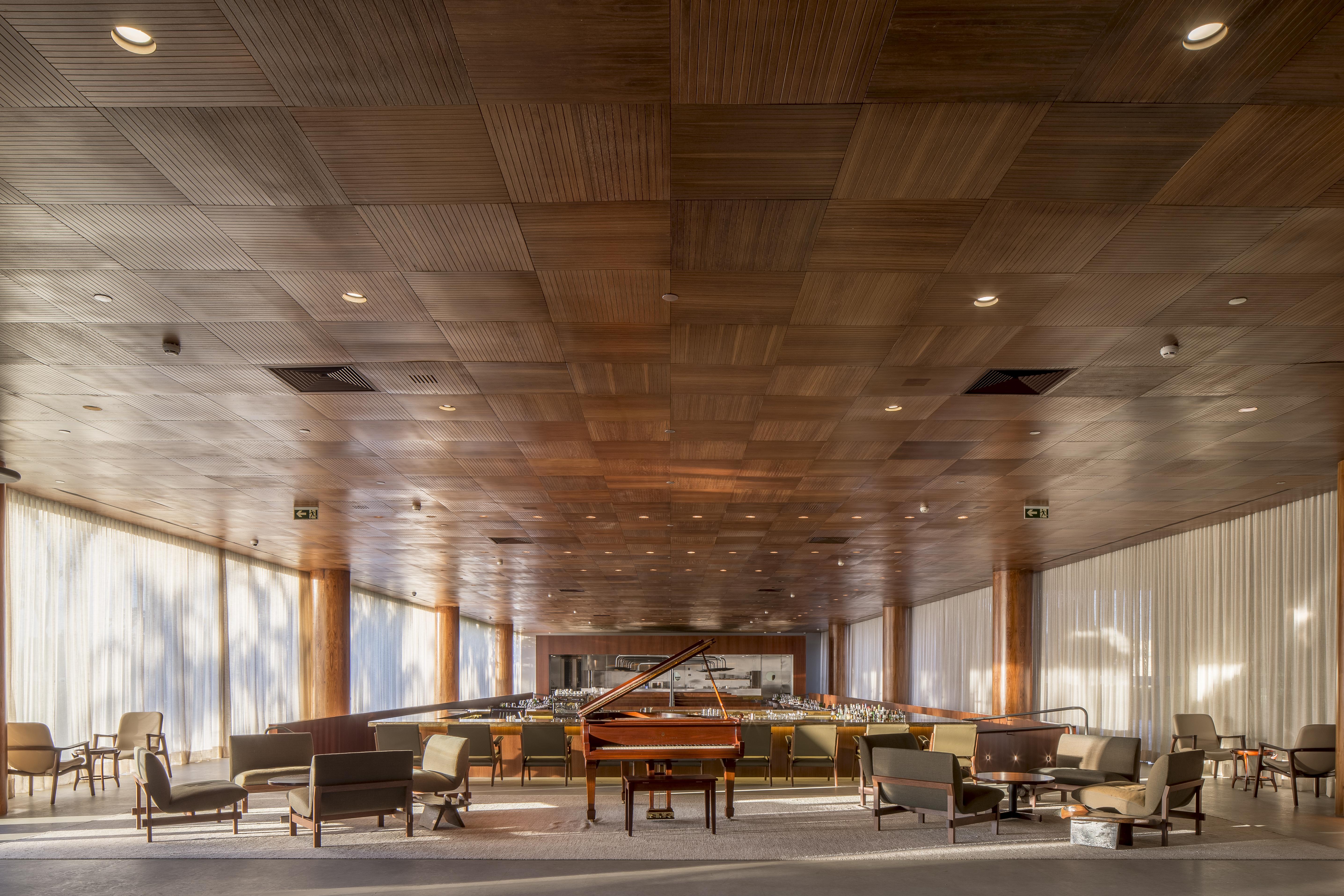B Hotel Brezilya Dış mekan fotoğraf The interior of the lounge