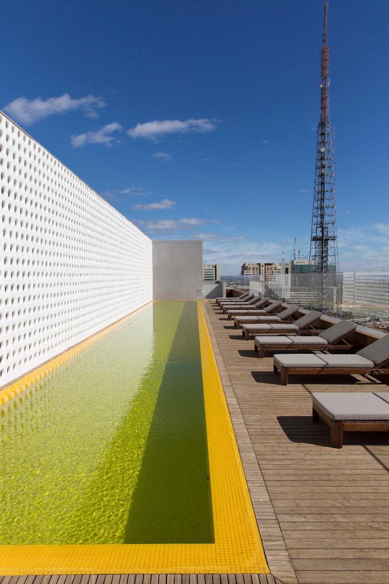 B Hotel Brezilya Dış mekan fotoğraf Rooftop pool