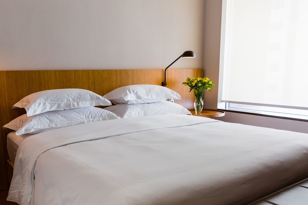 B Hotel Brezilya Dış mekan fotoğraf A bed
